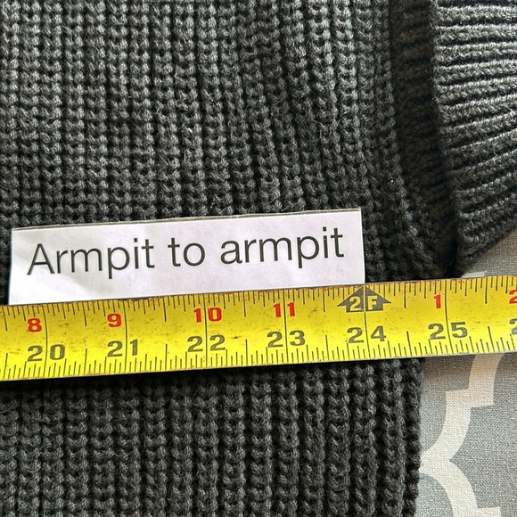 Talbots button front dolmen sleeve 100% cotton sweater szMP - Picture 7 of 8